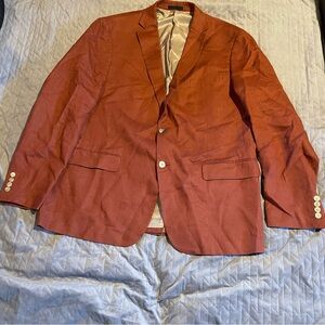 Polo Ralph Lauren Black Label linen jacket mens‎ size 46L pre-owned condition